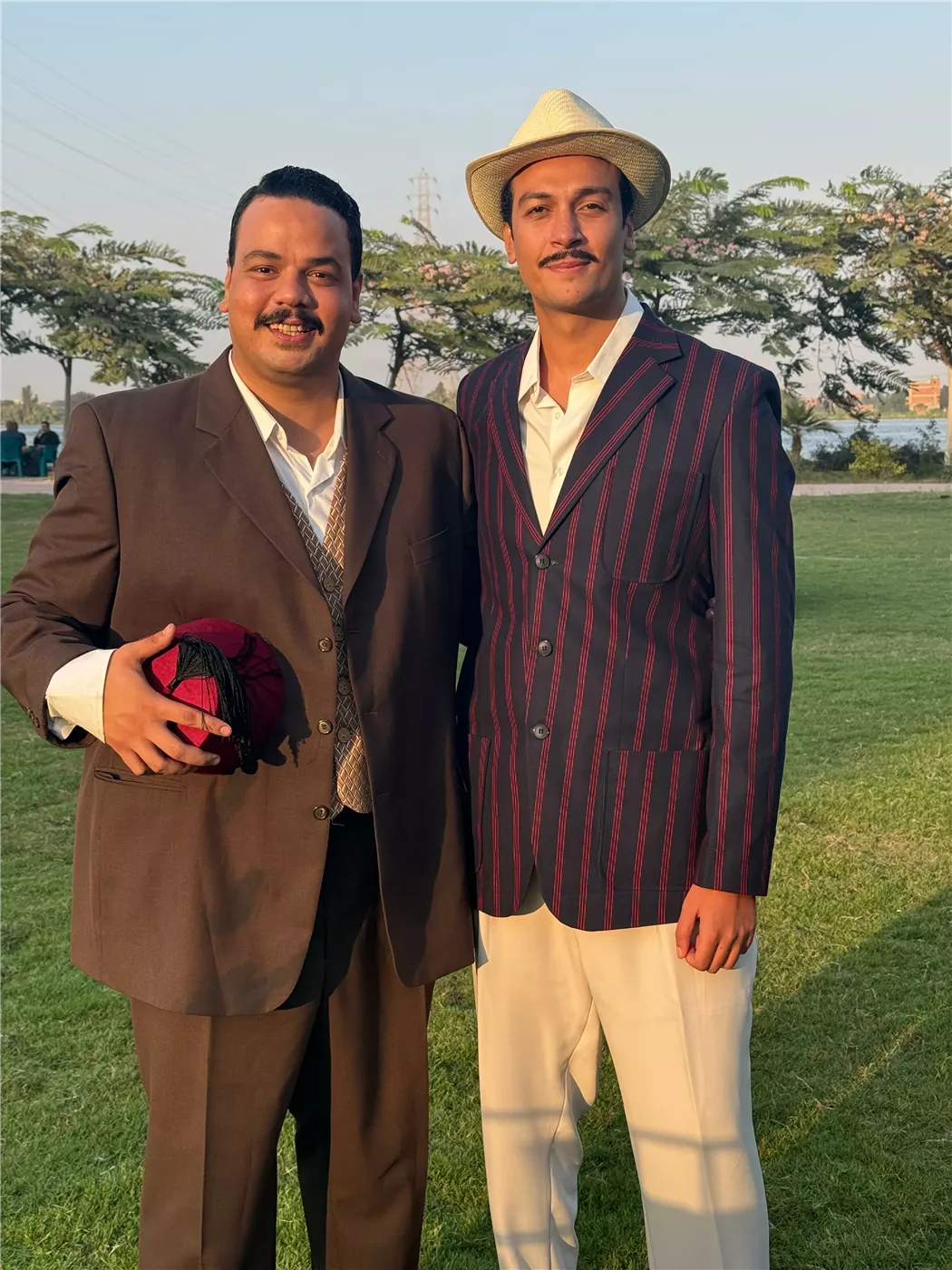 <strong>أحمد عبد الوهاب ومصطفى غريب</strong>