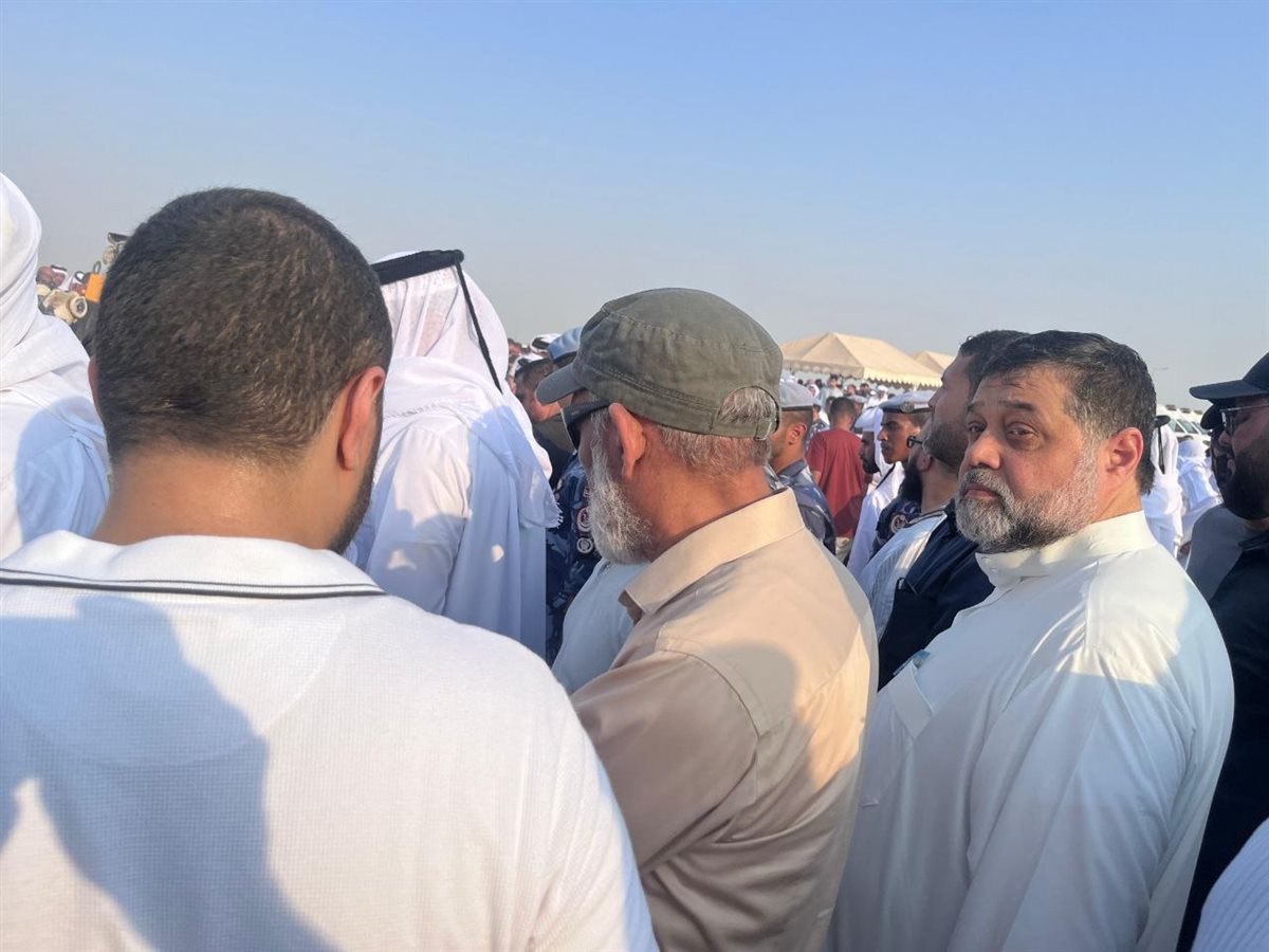 تشييع ضحايا القصف الإسرائيلي بحضور قيادات حماس
