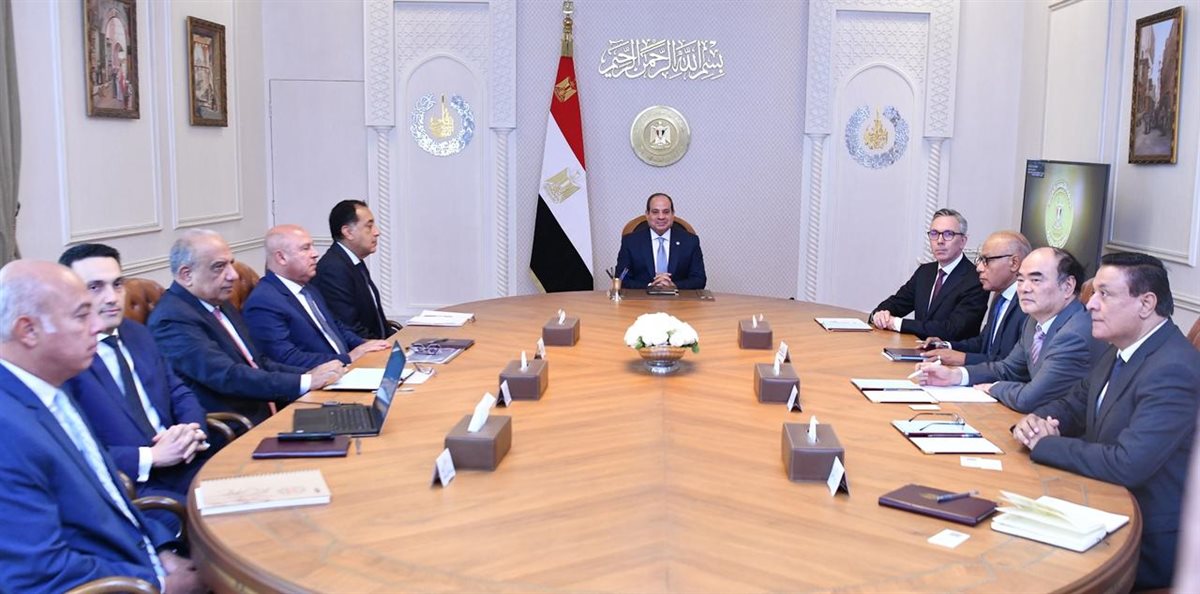 الرئيس السيسي ورئيس 