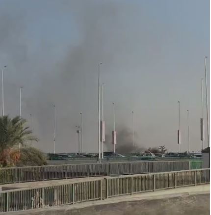 نشوب حريق في مخلفات أعلى الطريق الدائري بالمنيب.. والحماية المدنية تسيطر&nbsp;