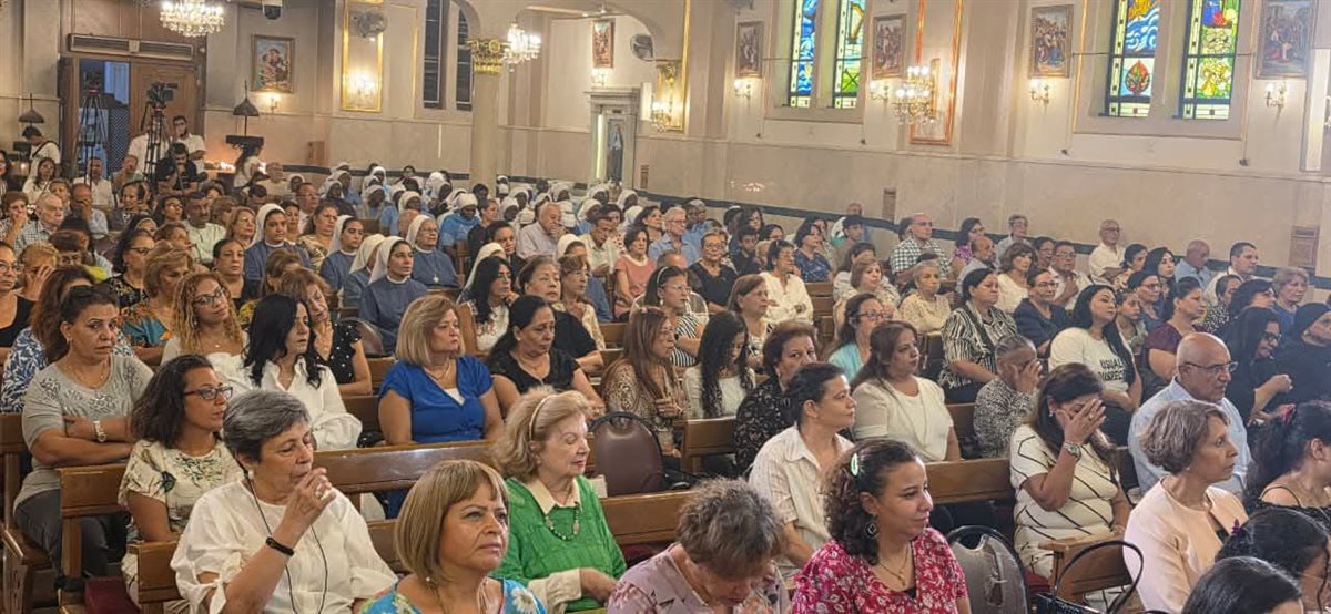 &nbsp;احتفال ذكرى ميلاد العذراء مريم
