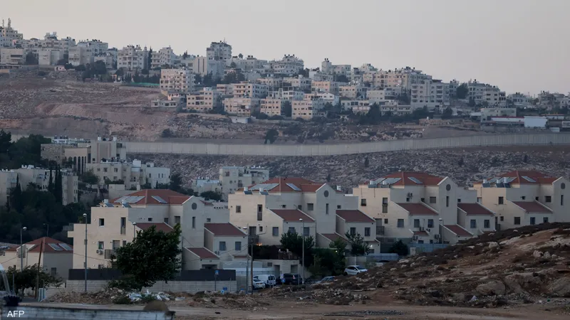 مستوطنة إسرائيلية في القدس الشرقية بالضفة الغربية_أرشيف