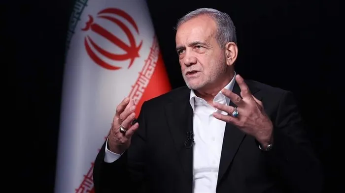 <strong>رئيس دولة إيران مسعود بزشكيان</strong>