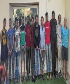 الأمن يضبط 15 متسولًا اتخذوا شارعًا بالجيزة وكرًا للتسول