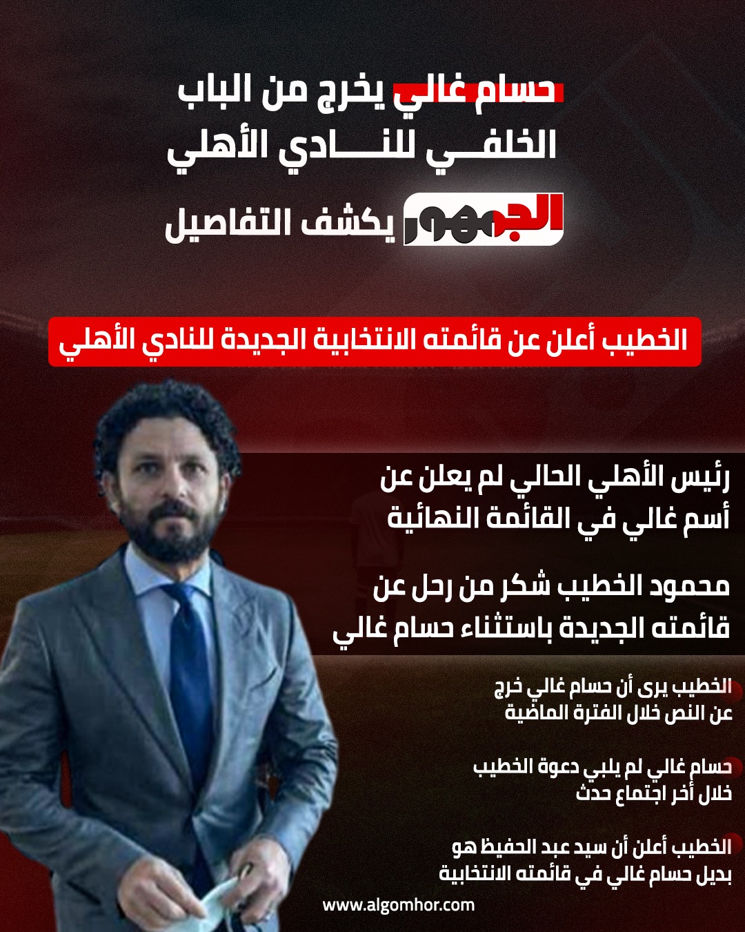 انفوجراف حسام غالي