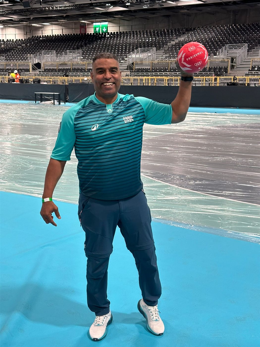 هشام سعيد نجم منتخب مصر السابق لكرة اليد