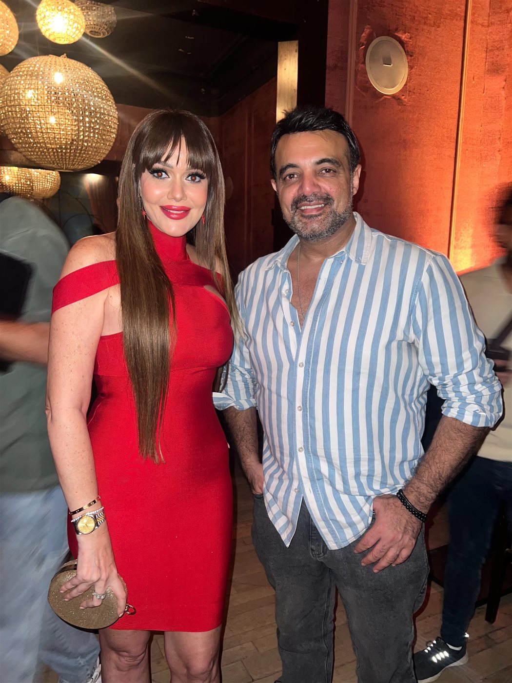 <strong>عمرو محمود ياسين وحسناء سيف الدين</strong>