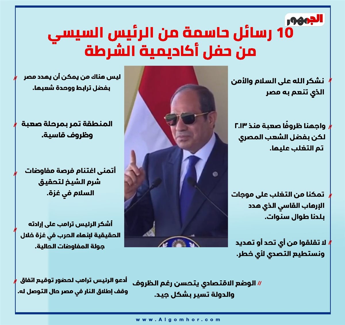 رسائل السيسي
