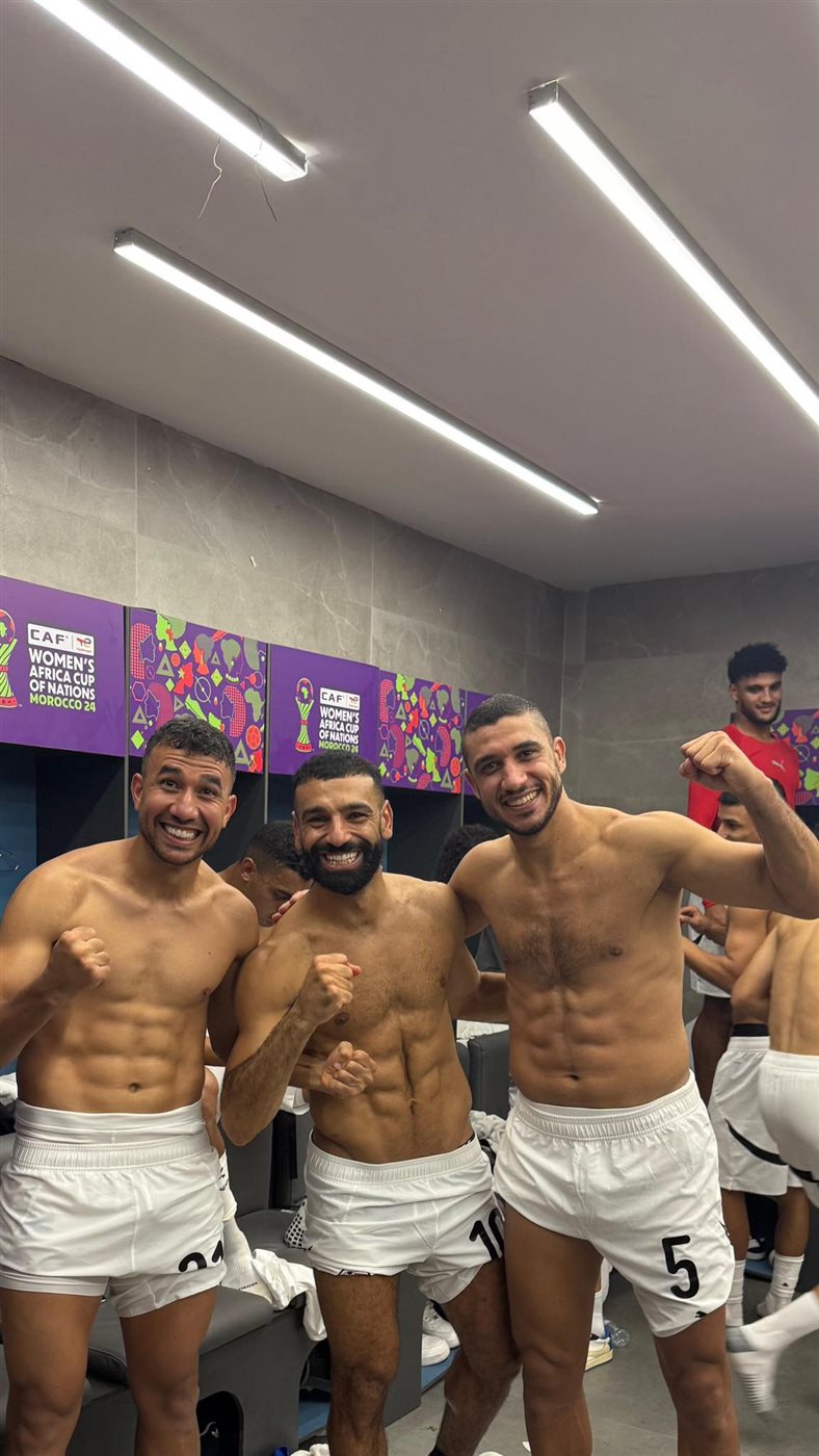 لاعبو منتخب مصر