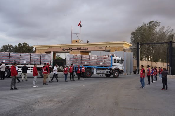 مساعدات إنسانية لقطاع غزة