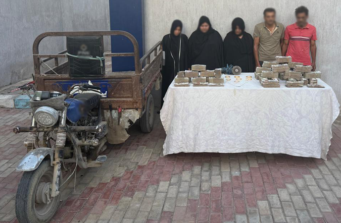 خطة نسائية لسرقة تاجر تنتهي بالحريق في مطروح
