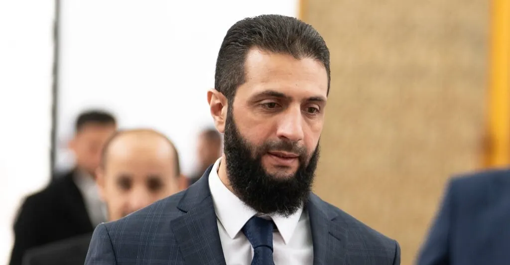 الرئيس السوري أحمد الشرع