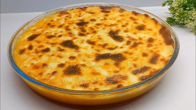 صينية البطاطا الحلوة بالكريم كراميل