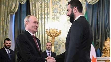 أحمد الشرع وبوتين&nbsp;
