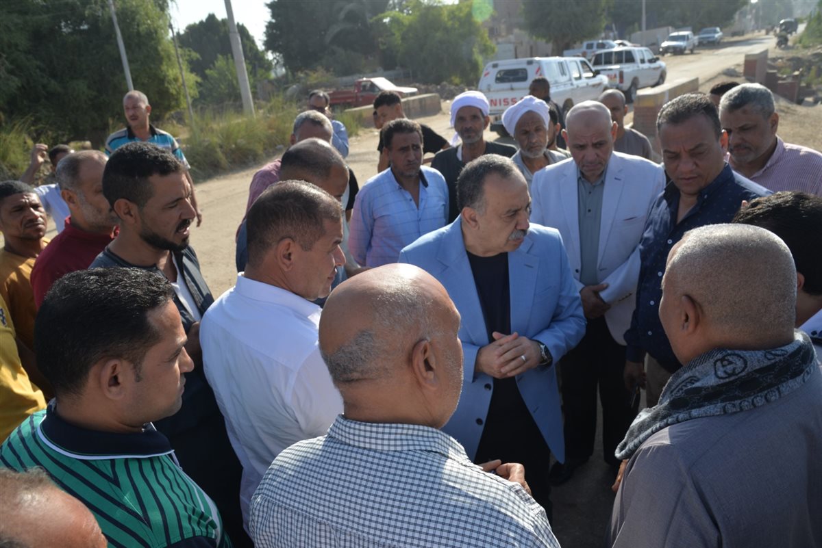 توجيه عاجل من محافظ أسيوط بعد حادث مصرف قناطر حواس