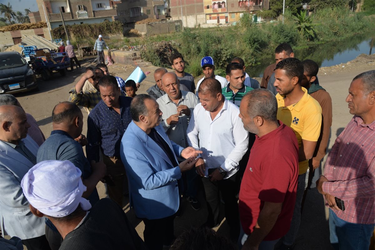توجيه عاجل من محافظ أسيوط بعد حادث مصرف قناطر حواس