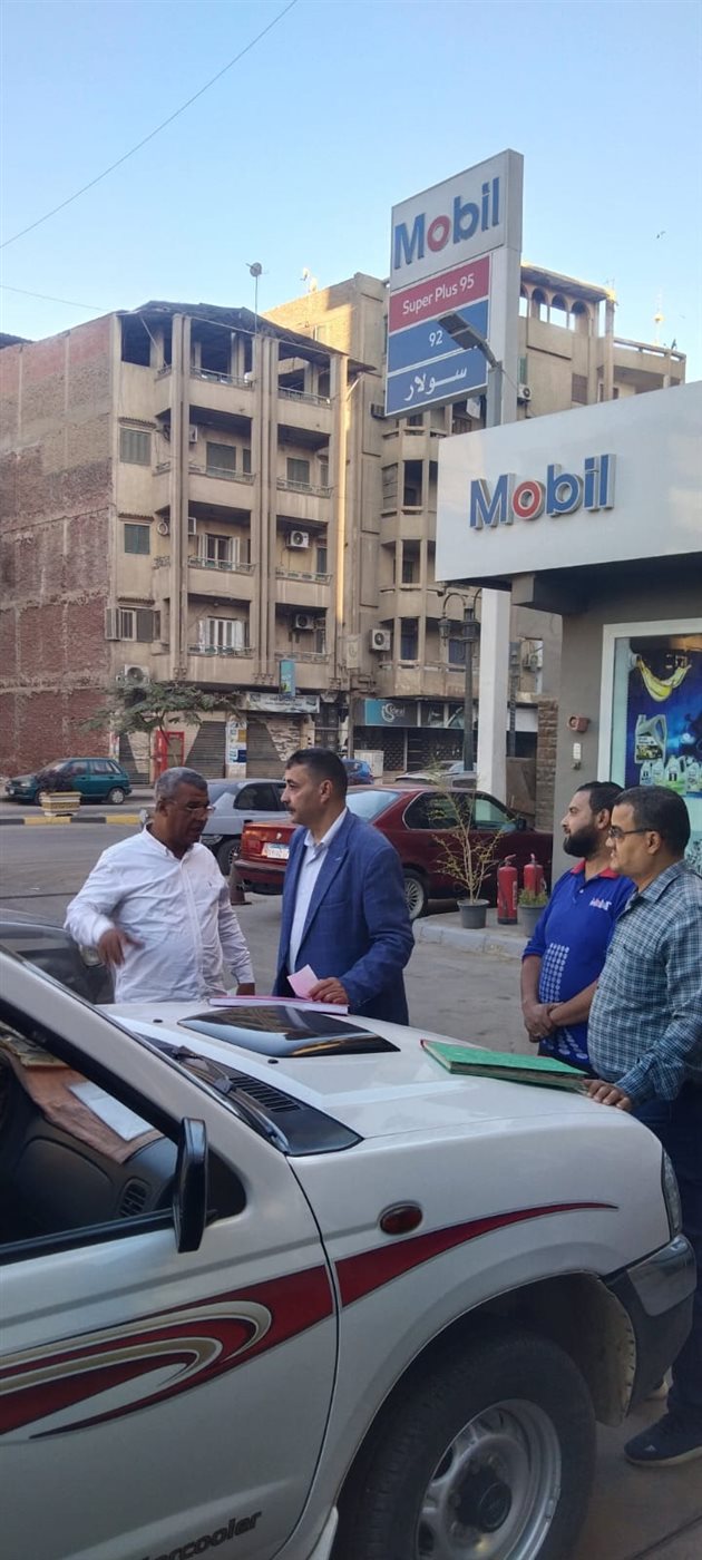 صور من الحملات التفتيشية على المواقف والمحطات بالمنوفية