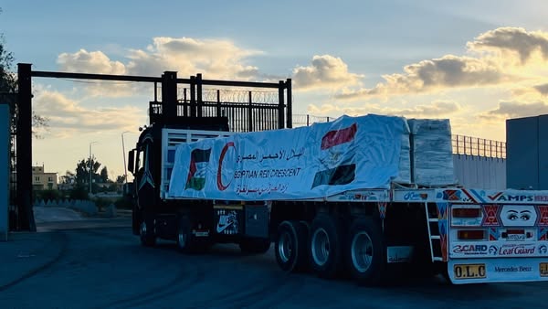انطلاق قافلة زاد العزة الـ 53 لقطاع غزة اليوم