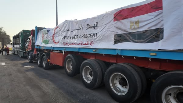 انطلاق قافلة زاد العزة الـ 54 إلى غزة&nbsp;