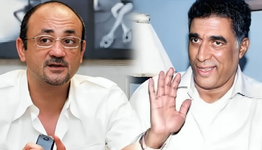 <strong>أحمد زكي وشريف عرفة</strong>