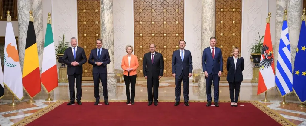 القمة المصرية الأوروبية