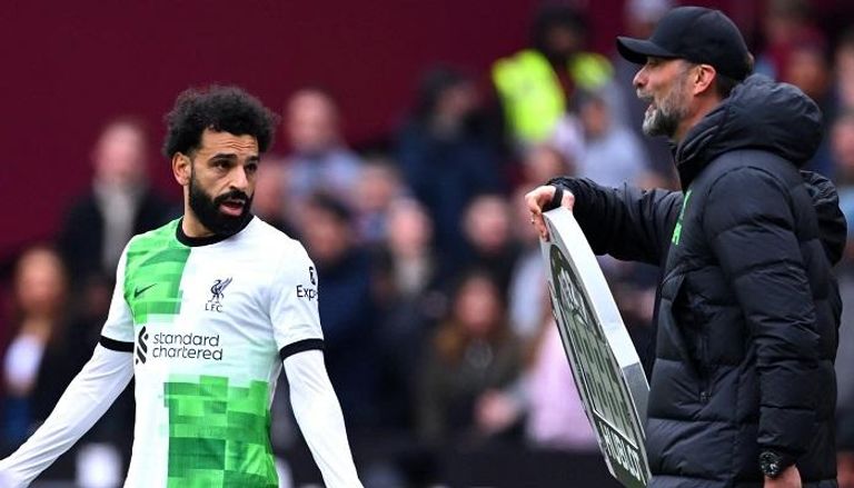 محمد صلاح ويورجن كلوب 