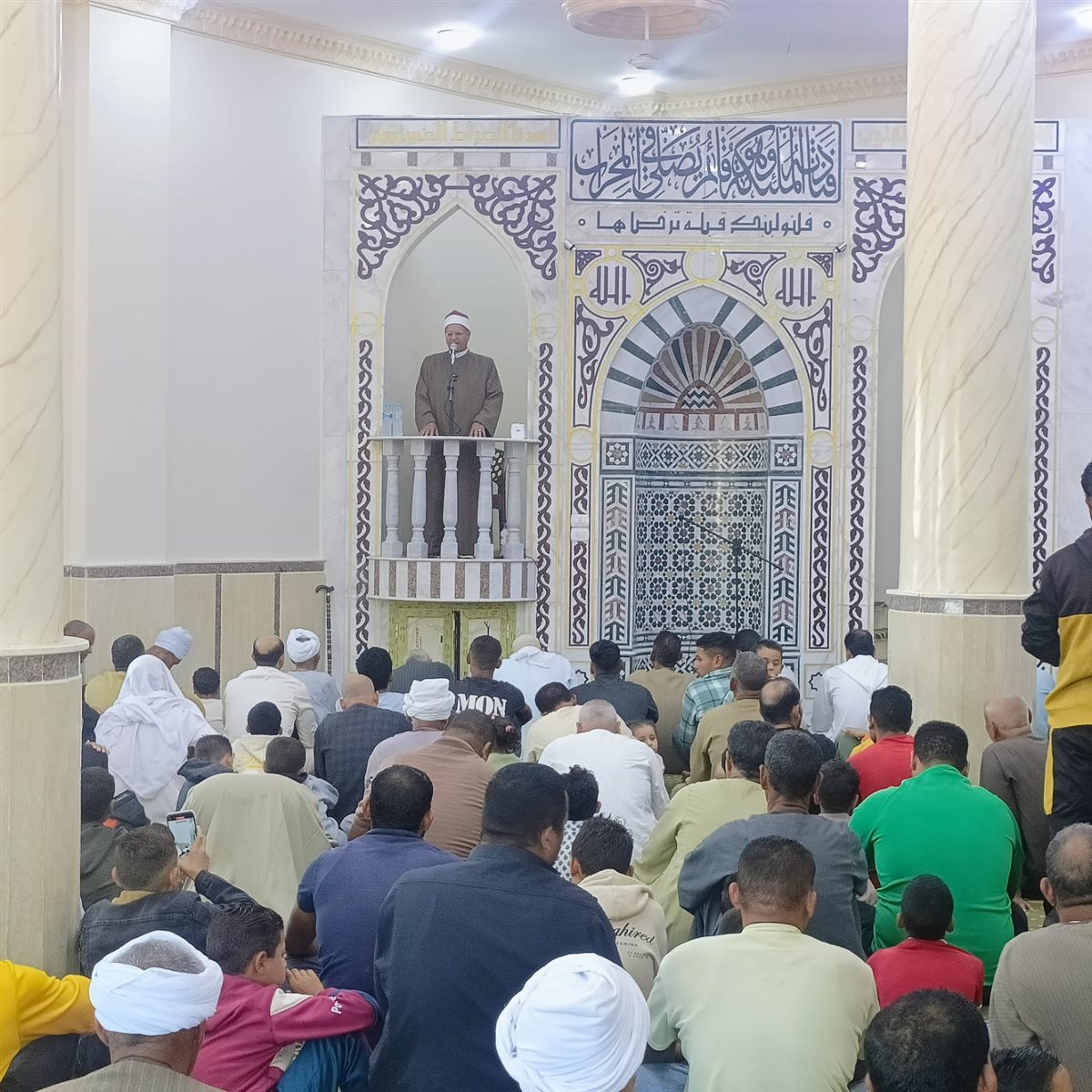 أفتتاح مسجد جرجى بقرية ابوكساه
