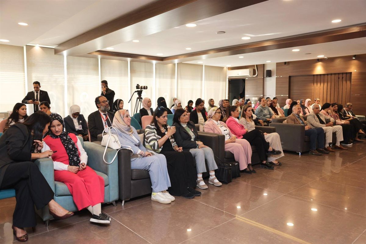 المستشارة أمل عمار تتفقد مستشفى بهية الشيخ زايد&nbsp;