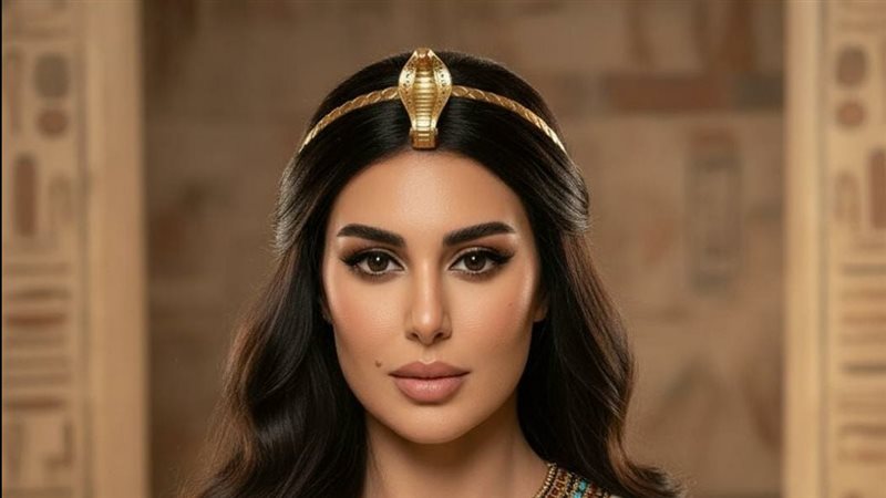 تحويل الصورة بالذكاء الإصطناعي إلي ملكة