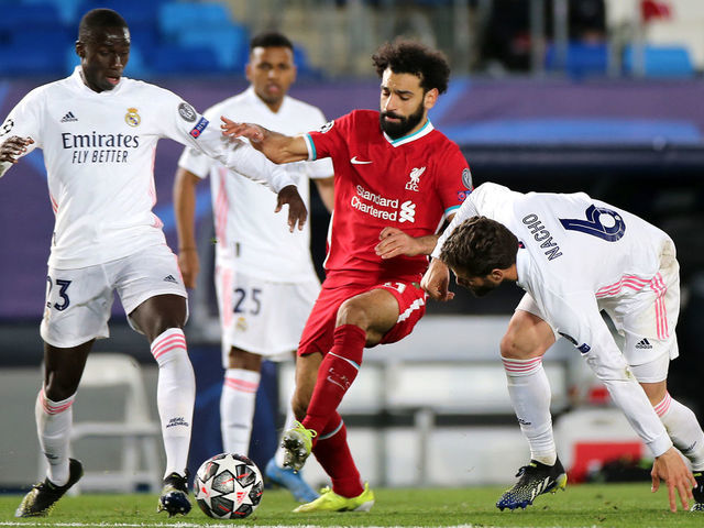 محمد صلاح ضد ريال مدريد