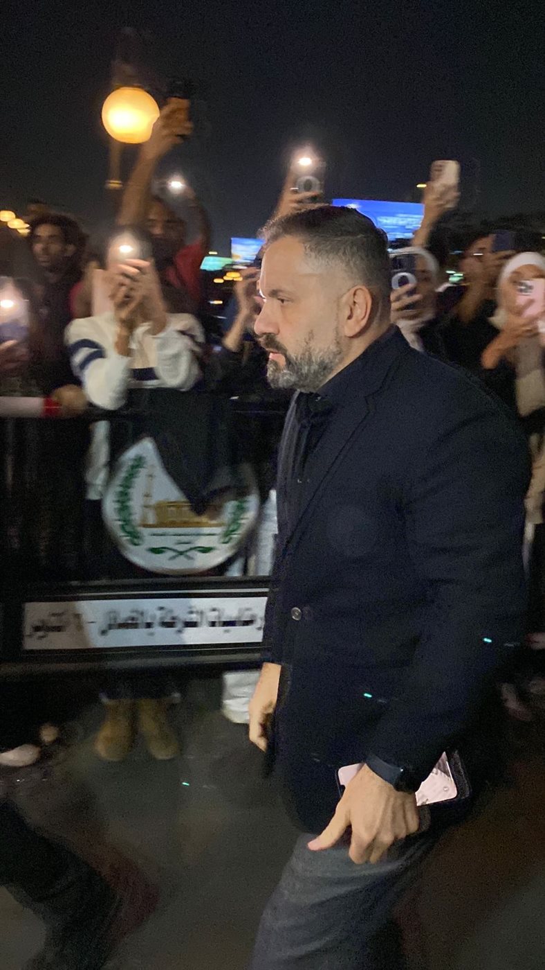 <strong>عزاء والد محمد رمضان</strong>