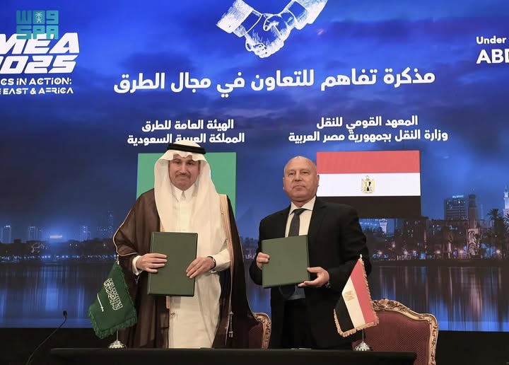 وزيرا النقل في مصر والسعودية