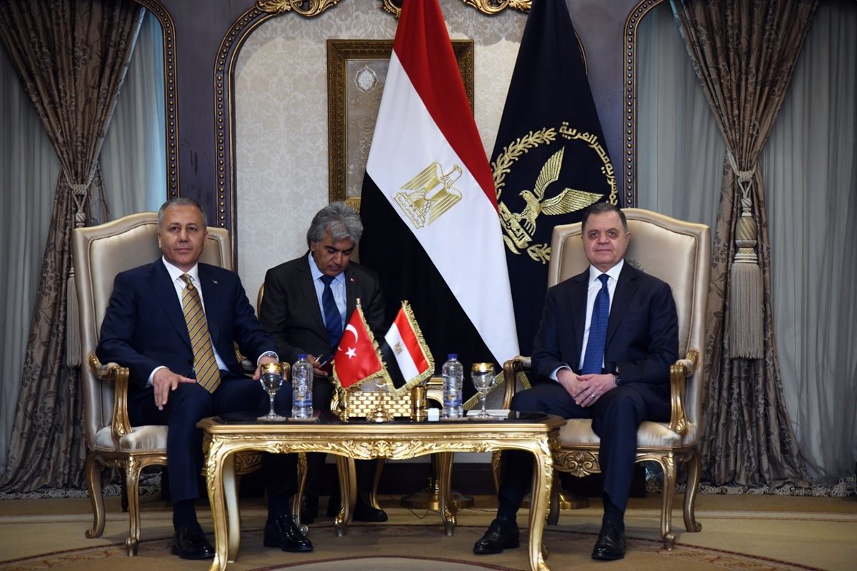 إستقبال وزير الداخلية لنظيره التركى&nbsp;