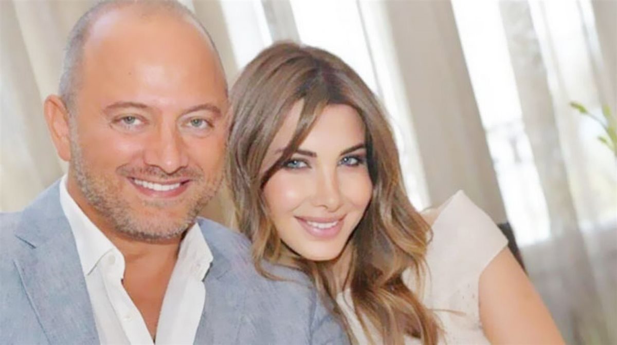 <strong>نانسي عجرم وزوجها فادي الهاشم</strong>
