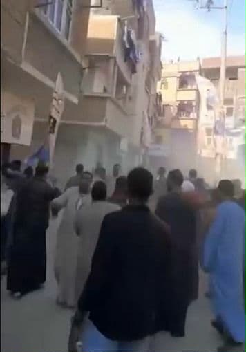 أعمال شغب بقنا