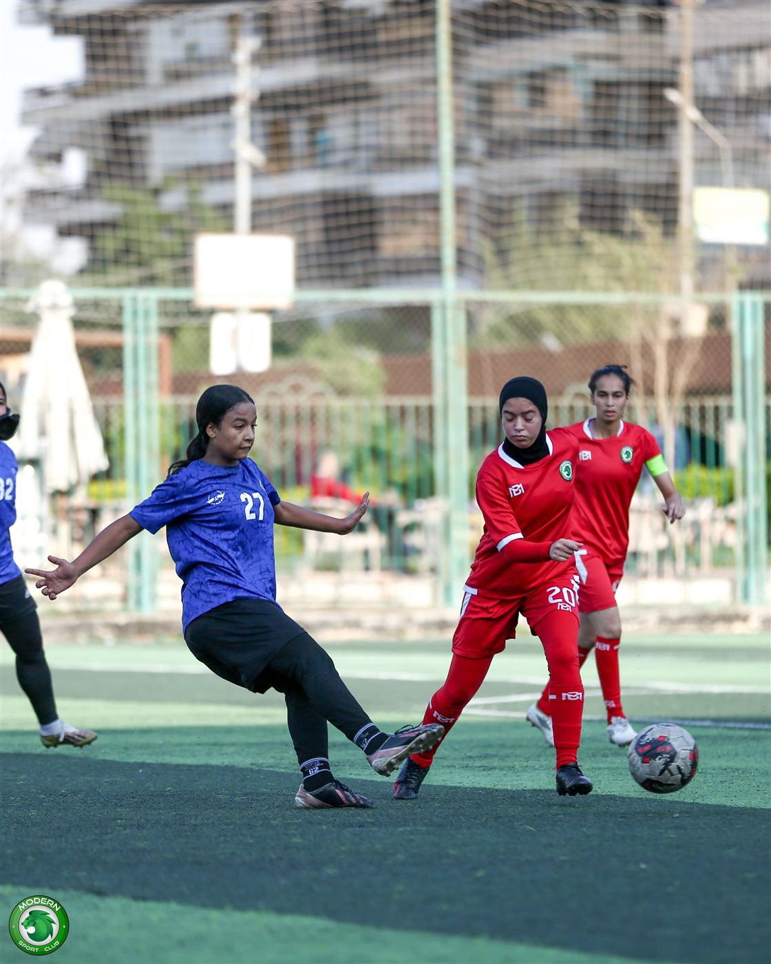 صورة من المباراة&nbsp;