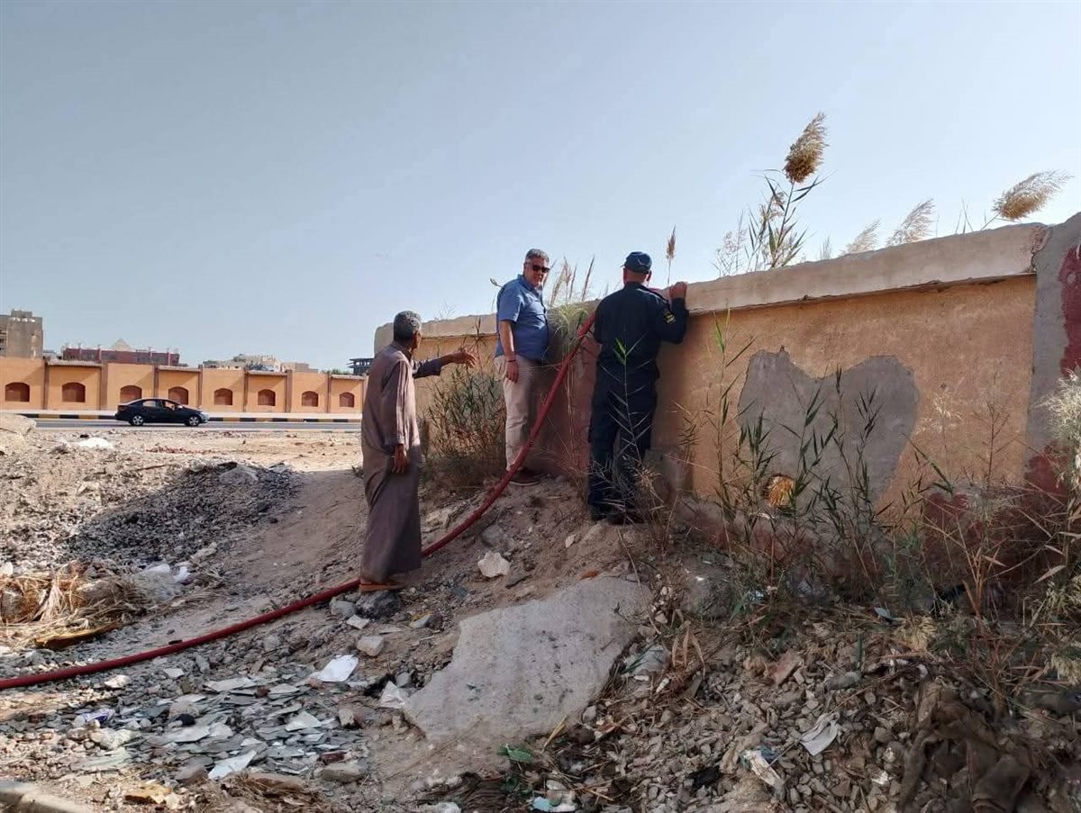 آثار الحريق