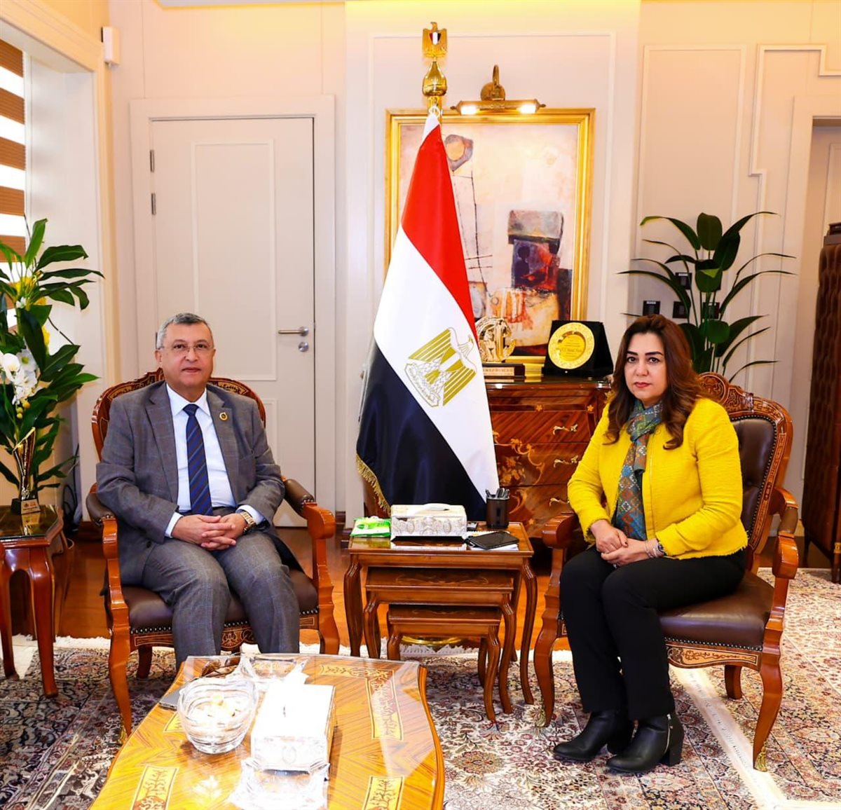 وزيرة التنمية المحلية