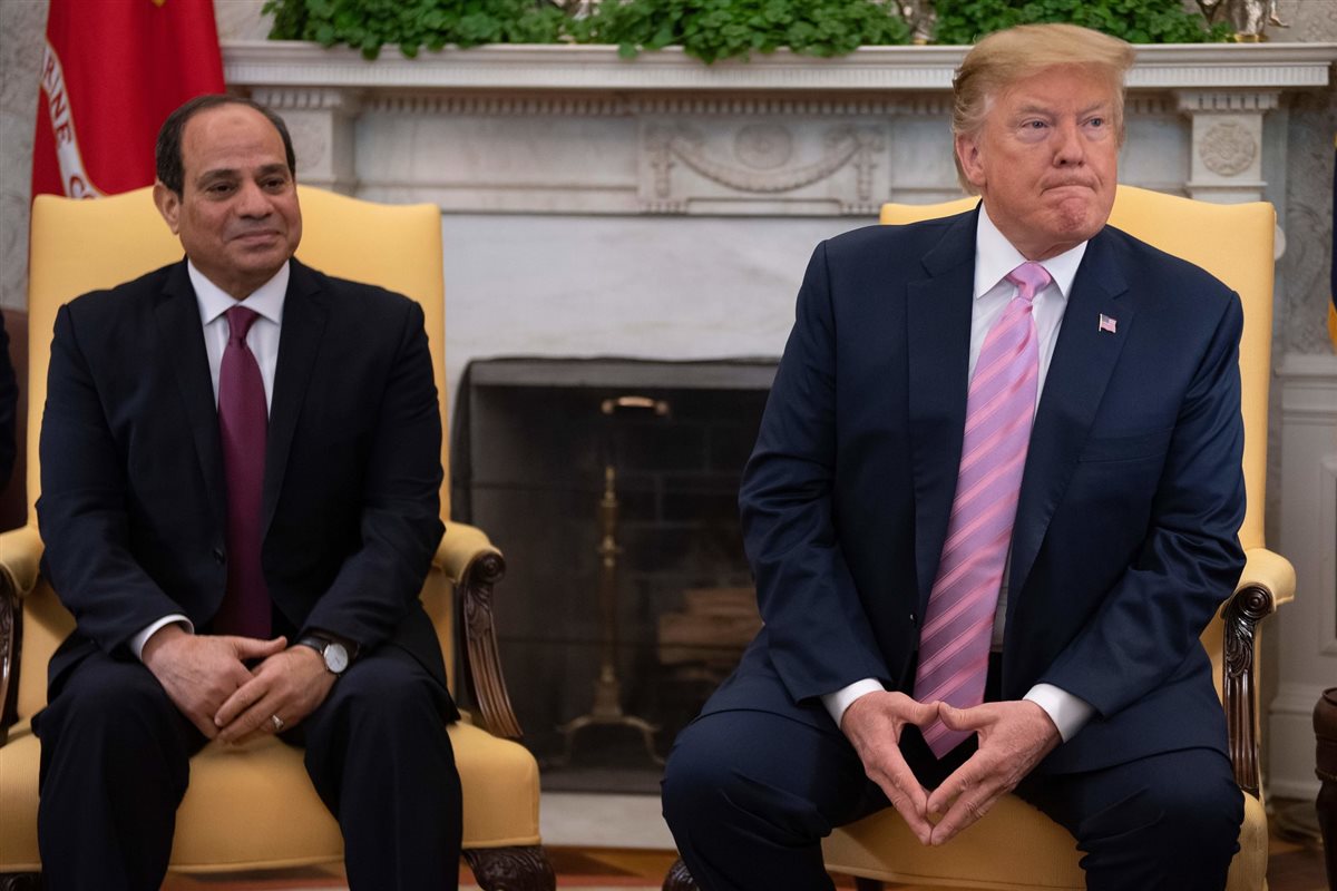 الرئيس السيسي وترامب
