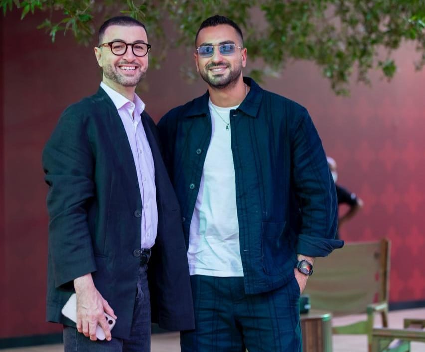 <strong>محمد الشرنوبي مع بلال العربي </strong>