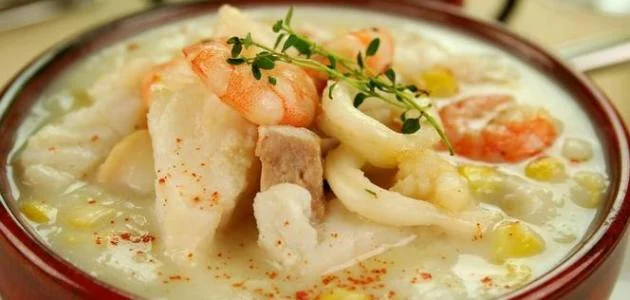 <strong>شوربة السي فود </strong>