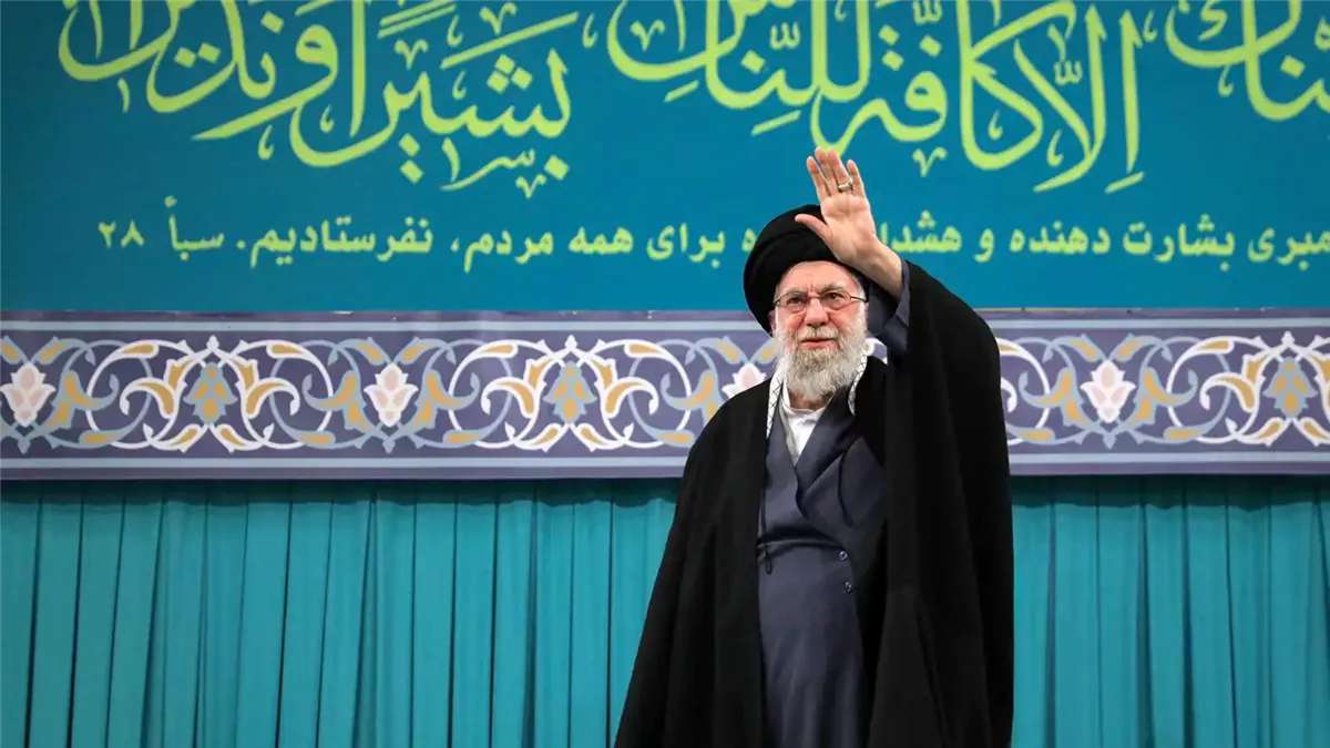 <strong>المرشد الأعلى علي خامنئي&nbsp;</strong>