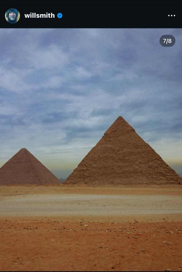 <strong>زيارة ويل سميث لمصر</strong>