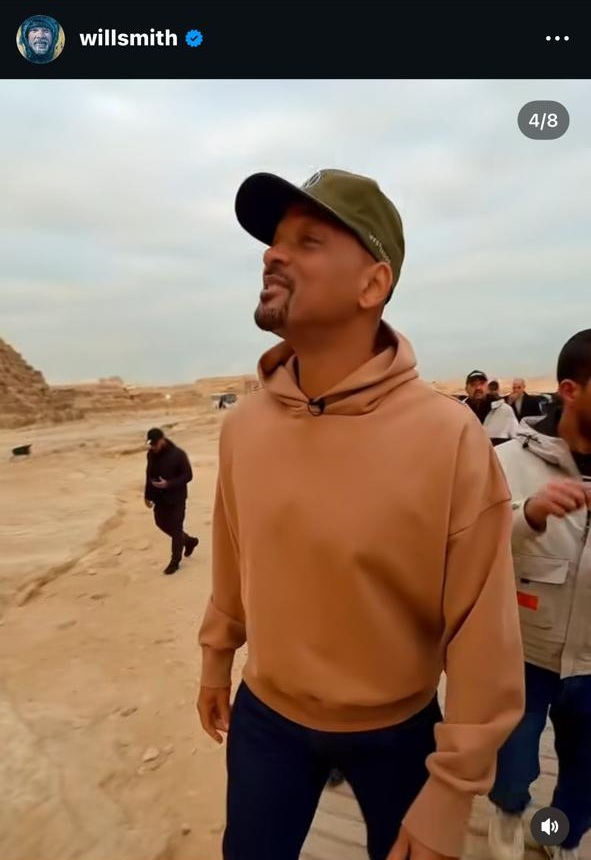 <strong>زيارة ويل سميث لمصر</strong>
