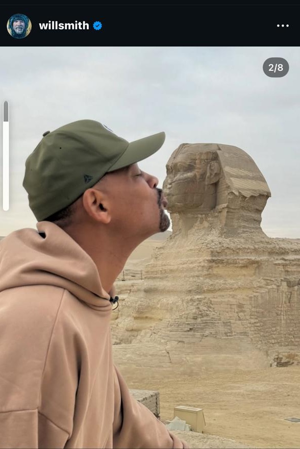 <strong>زيارة ويل سميث لمصر</strong>