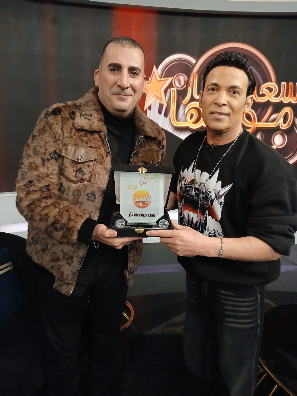 <strong>سعد الصغير ومعتز القاضي</strong>