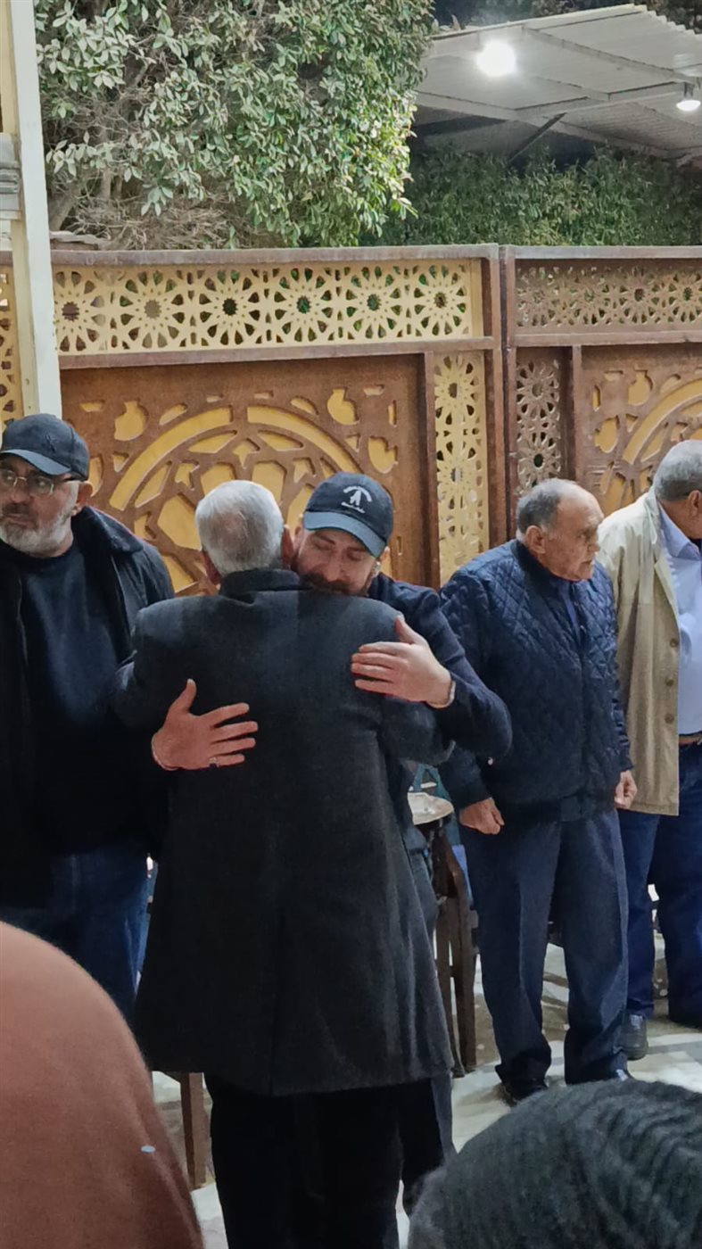 <strong>عزاء والدة نضال الشافعي</strong>