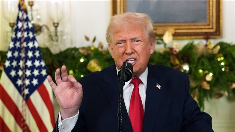 الرئيس الأمريكي دونالد ترامب