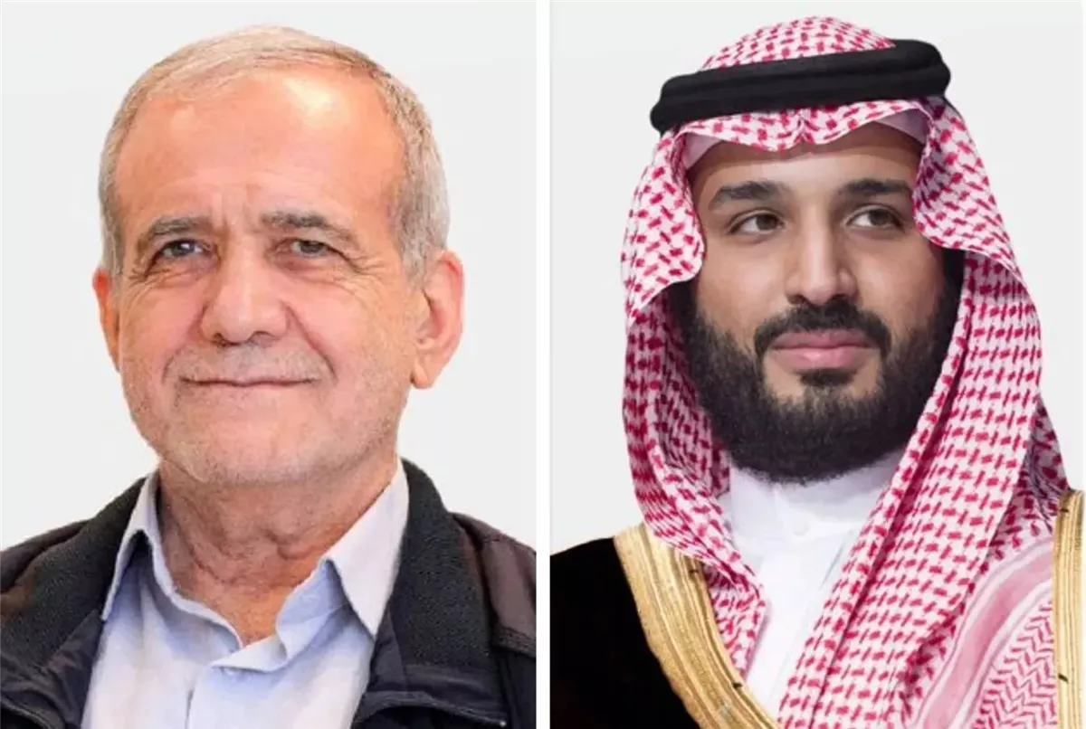 بزشكيان وابن سلمان