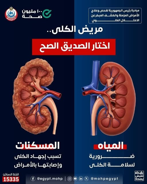 <strong> مبادرة رئيس الجمهورية لفحص وعلاج الأمراض المزمنة </strong>